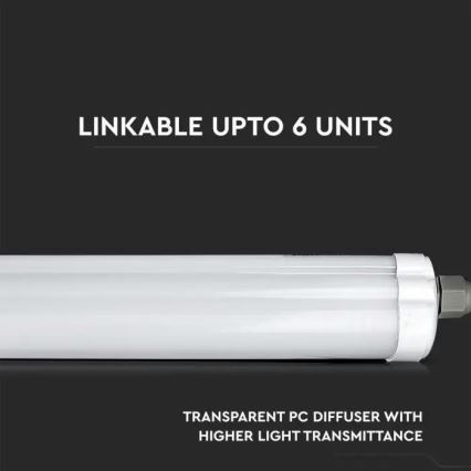 LED Индустриална флуоресцентна лампа G-SERIES LED/48W/230V 4000K 150см IP65
