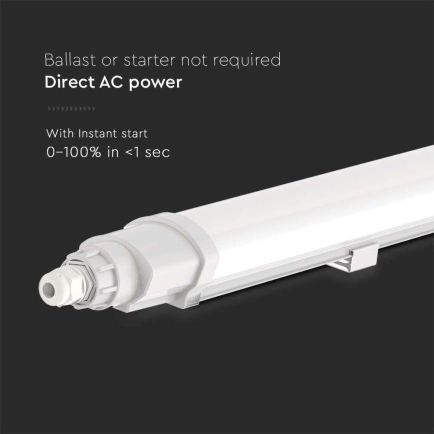 LED индустриална флуоресцентна лампа LED/48W/230V 6500K IP65 150 см
