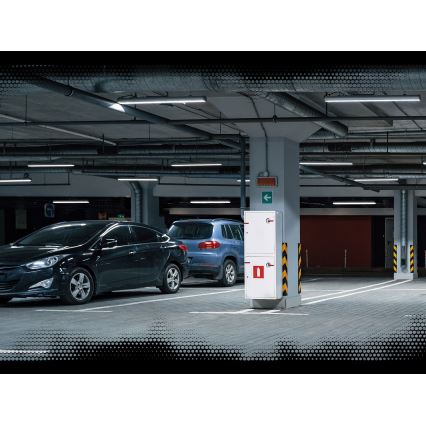 LED индустриална флуоресцентна лампа LIMEA GIGANT LED/38W/230V IP65 1190mm черен