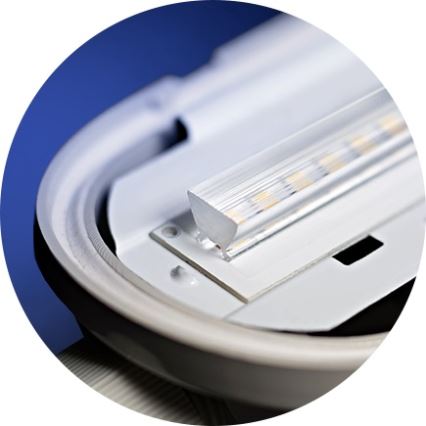 LED индустриална флуоресцентна лампа LIMEA GIGANT LED/38W/230V IP65 1190mm черен