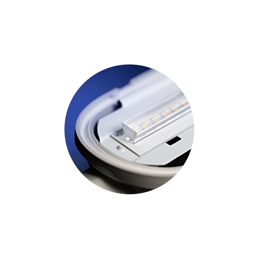 LED индустриална флуоресцентна лампа LIMEA GIGANT LED/38W/230V IP65 1190mm черен