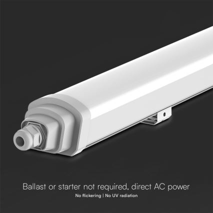 LED индустриална флуоресцентна лампа SAMSUNG CHIP LED/18W/230V 4000K IP65 60 см
