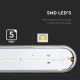 LED Индустриална флуоресцентна лампа PC/PC 1xLED/48W/230V 6000K 150см IP65