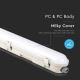 LED Индустриална флуоресцентна лампа SAMSUNG CHIP LED/60W/230V 6500K 120см IP65