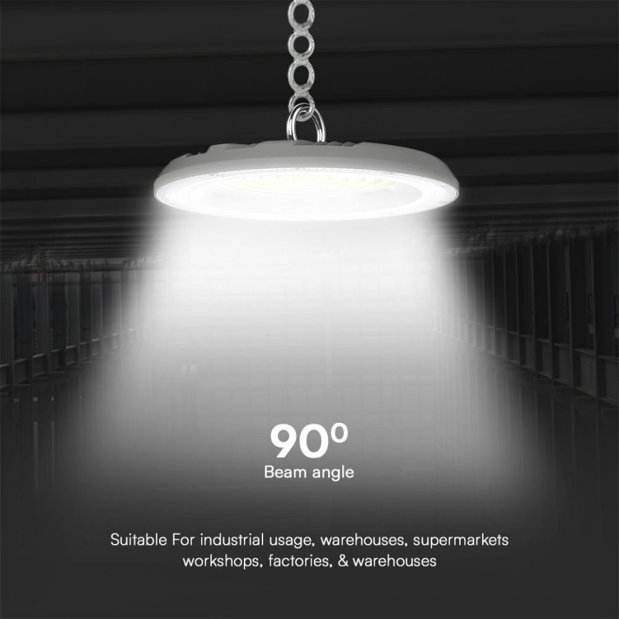LED Индустриална лампа High Bay LED/100W/230V 3000/4000/6500K IP65 ø 23,5 см