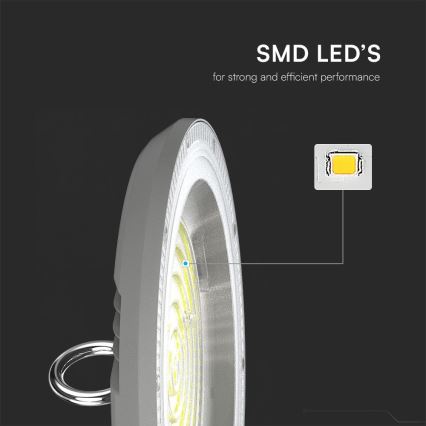 LED Индустриална лампа High Bay LED/100W/230V 3000/4000/6500K IP65 ø 23,5 см