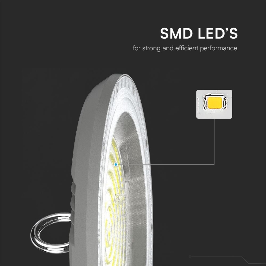 LED Индустриална лампа High Bay LED/150W/230V 3000/4000/6500K IP65 ø 27,7 см