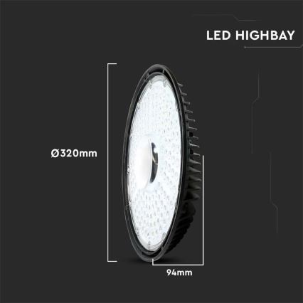 LED Индустриална лампа SAMSUNG CHIP LED/200W/230V IP65 6500K