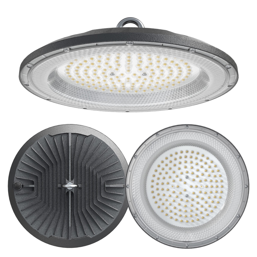 LED Индустриална техническа лампа HIGHBAY LED/100W/230V 4500K IP65 сив