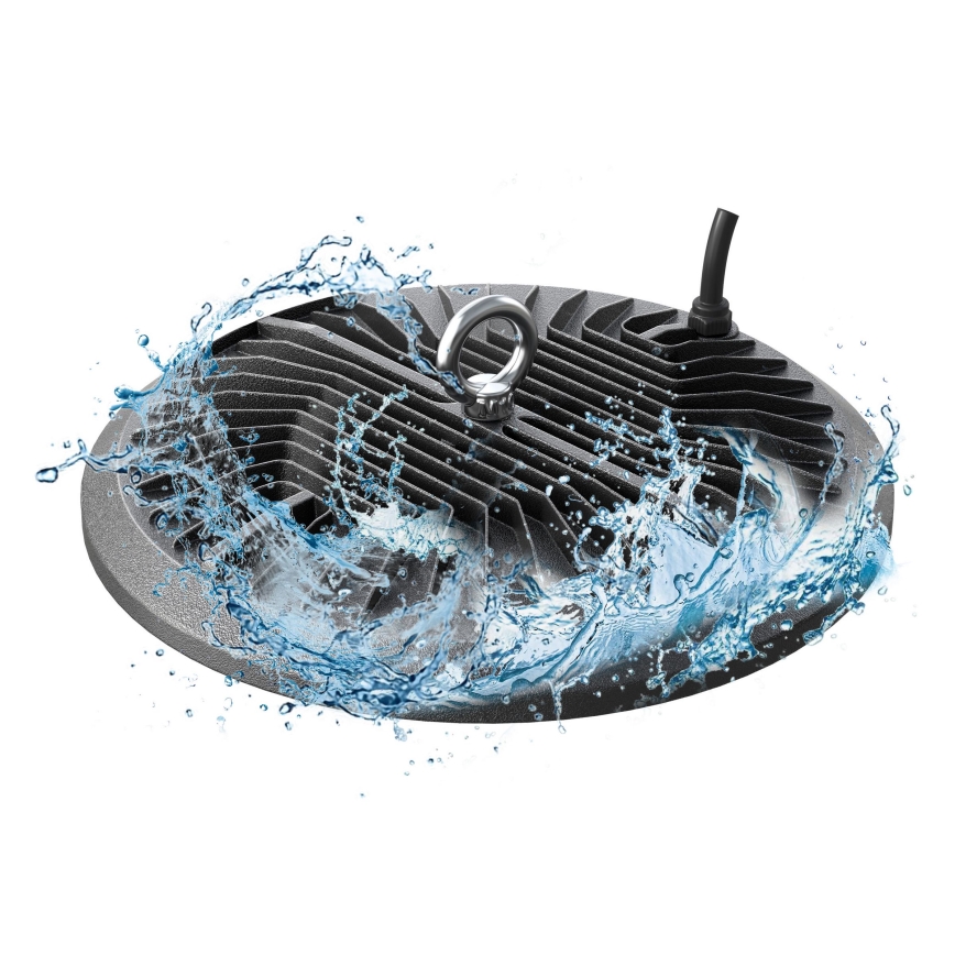 LED Индустриална техническа лампа HIGHBAY LED/200W/230V 4500K IP65 сив