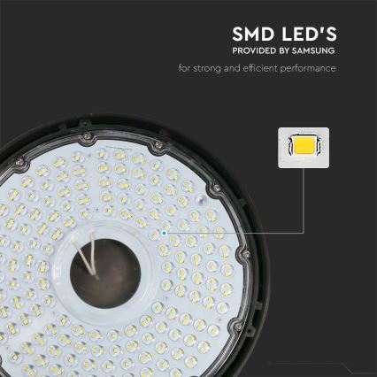 LED индустриално осветително тяло High Bay LED/100W/230V 4000K IP65