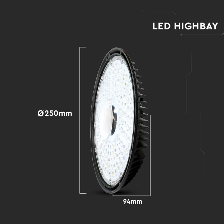 LED индустриално осветително тяло High Bay LED/100W/230V 4000K IP65
