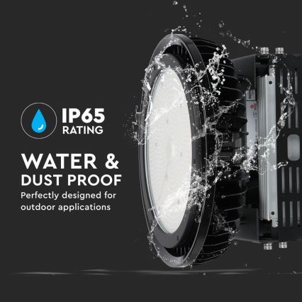 LED димируем индустриален осветител High Bay LED/500W/230V 4000K IP65 черен