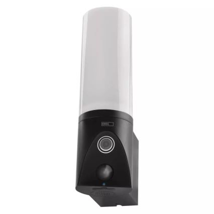 LED Умна външна камера с осветление GoSmart LED/12W/230V 3200K IP65 Wi-Fi Tuya черна