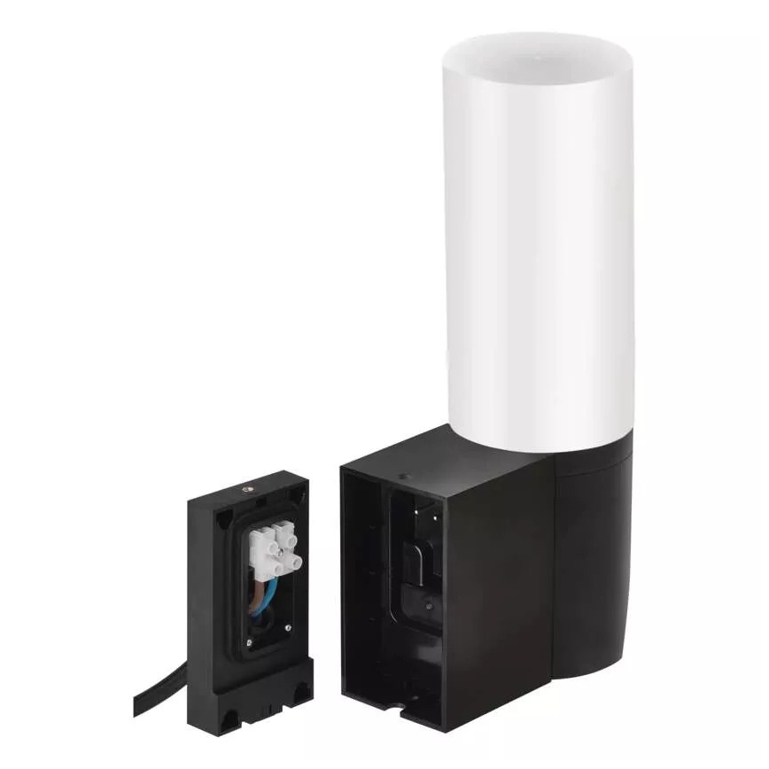 LED Умна външна камера с осветление GoSmart LED/12W/230V 3200K IP65 Wi-Fi Tuya черна
