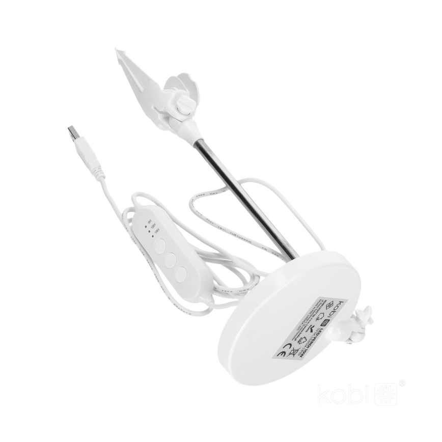 LED Интериорна лампа за отглеждане на растения LED/10W/5V 3200K