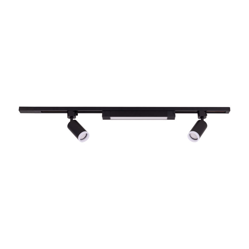 LED Източник на светлина за релсовата система TRACER 2xGU10/10W/230V + LED/20W 1 м черен