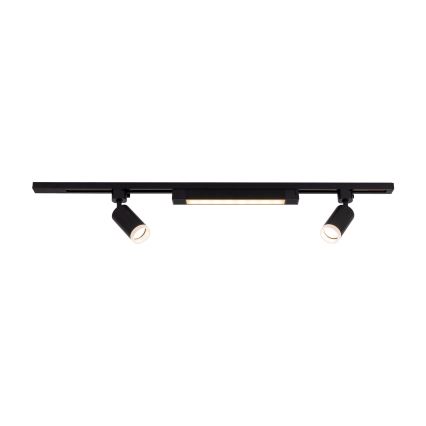 LED Източник на светлина за релсовата система TRACER 2xGU10/10W/230V + LED/20W 1 м черен