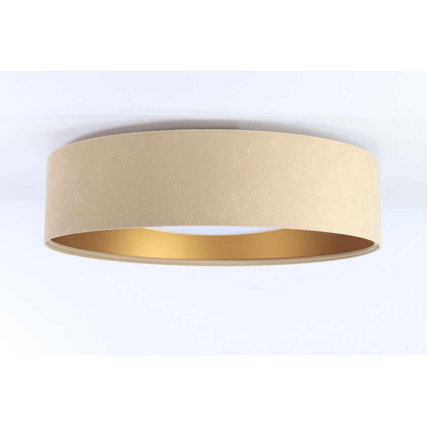LED Лампа GALAXY 1xLED/24W/230V бежов/златист