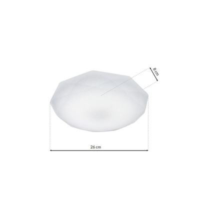 LED Лампа HEX LED/12W/230V