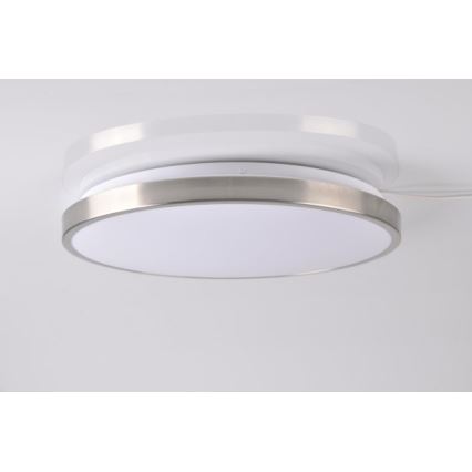 LED Лампа KERN LED/24W/230V никел