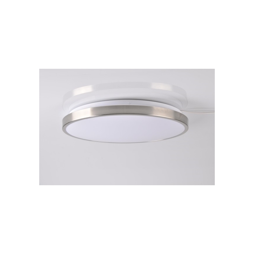 LED Лампа KERN LED/24W/230V никел