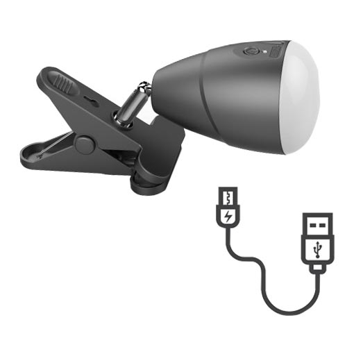 LED Лампа KLIP с USB зареждане LED/5W/5V 4000K