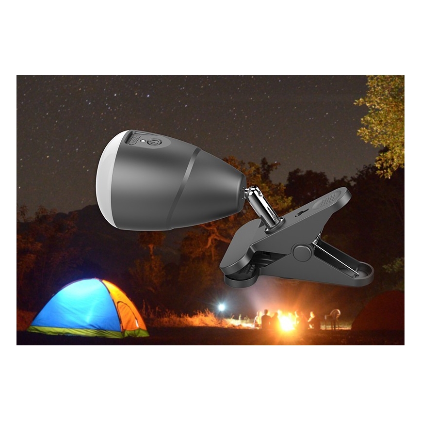 LED Лампа KLIP с USB зареждане LED/5W/5V 4000K