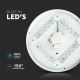 LED Лампа LED/12W/230V ⌀ 26см 3000K/4000K/6400K млечна