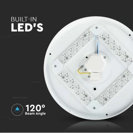 LED Лампа LED/18W/230V Ø 31 cм 3000/4000/6400K