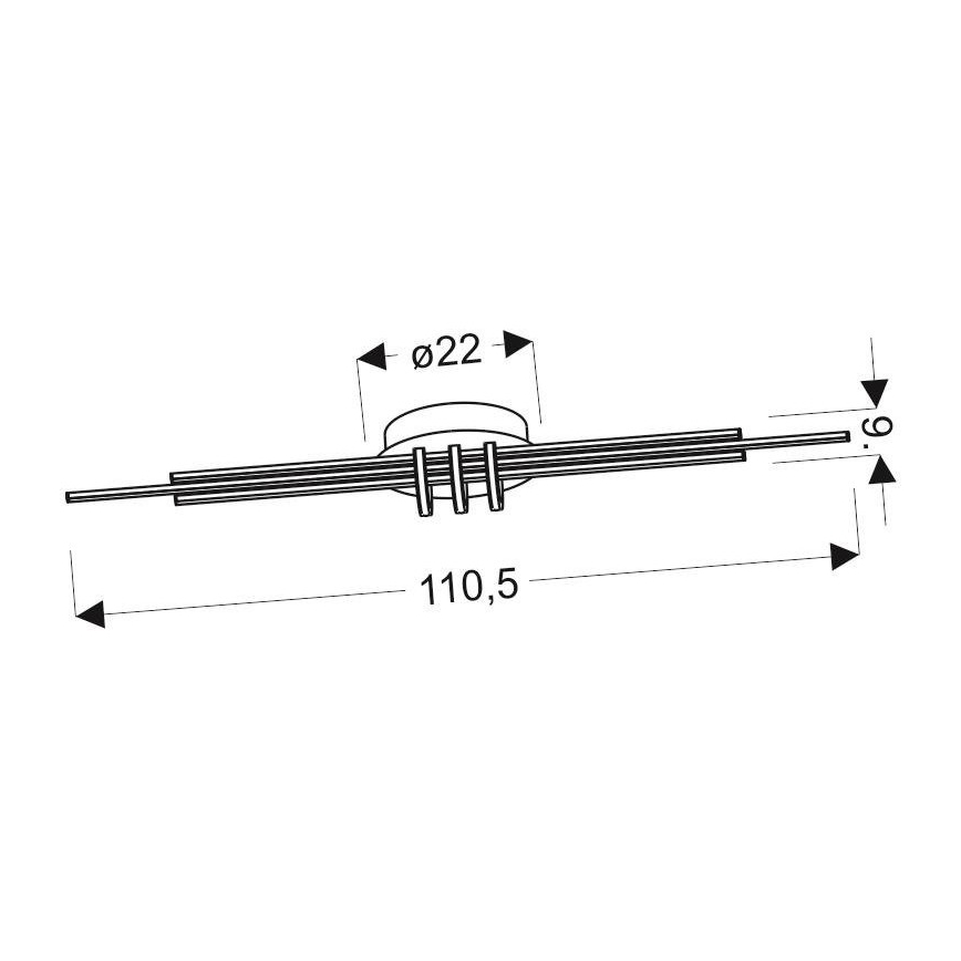 LED Лампа NAKSOS LED/40W/230V