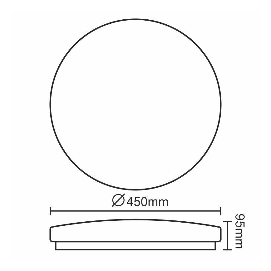 LED Лампа OPAL LED/50W/176-264V