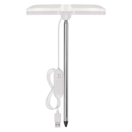 LED лампа с регулируема яркост за вътрешно отглеждане на растения GROW LED/8W/5V