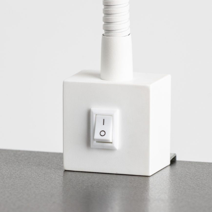 LED лампа с щипка 1xGU10/4,7W/230V бяла