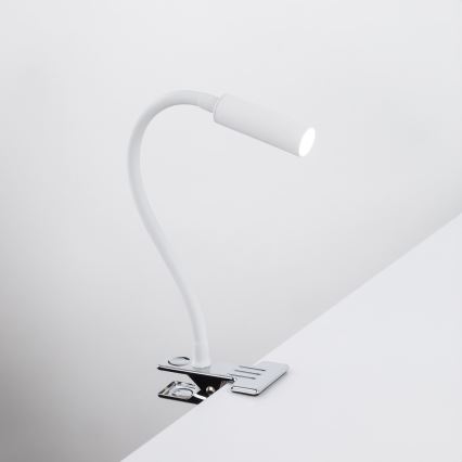 LED Лампа с щипка LAGOS 1xG9/3W/230V 4000K бял