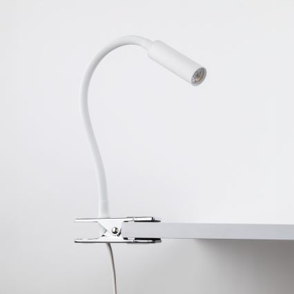 LED Лампа с щипка LAGOS 1xG9/3W/230V 4000K бял