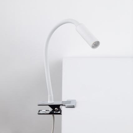 LED Лампа с щипка LAGOS 1xG9/3W/230V 4000K бял