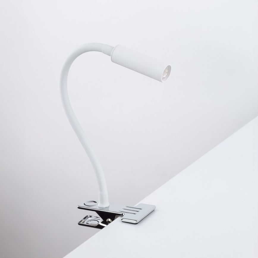 LED Лампа с щипка LAGOS 1xG9/3W/230V 4000K бял