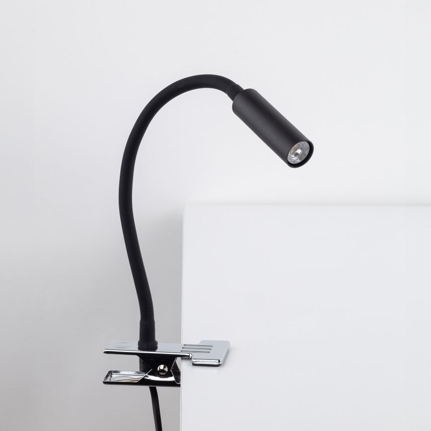 LED Лампа с щипка LAGOS 1xG9/3W/230V 4000K черен