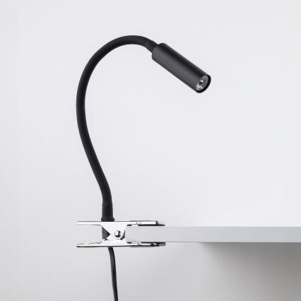 LED Лампа с щипка LAGOS 1xG9/3W/230V 4000K черен