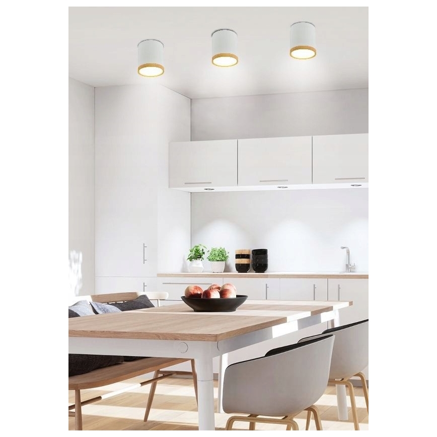 LED Лампа TUBA LED/5W/230V бяла/бежова