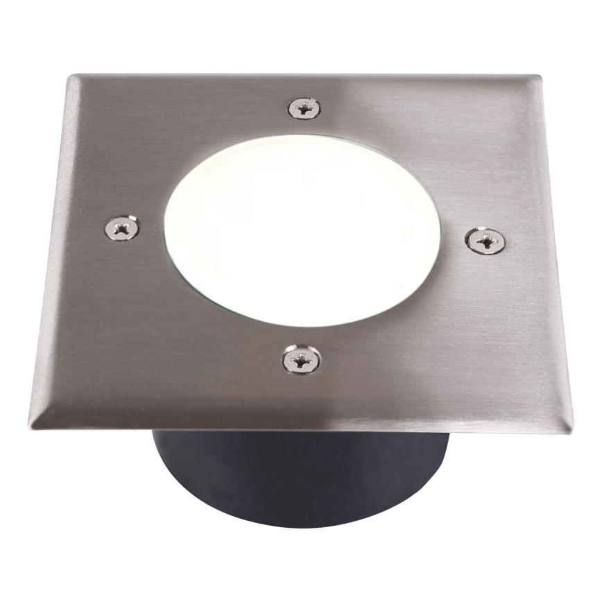 LED Лампа за алея MIVO LED/3W/230V 12x12 см IP67 матов хром