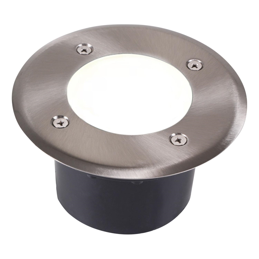 LED Лампа за алея MIVO LED/3W/230V Ø 12 см IP67 матов хром