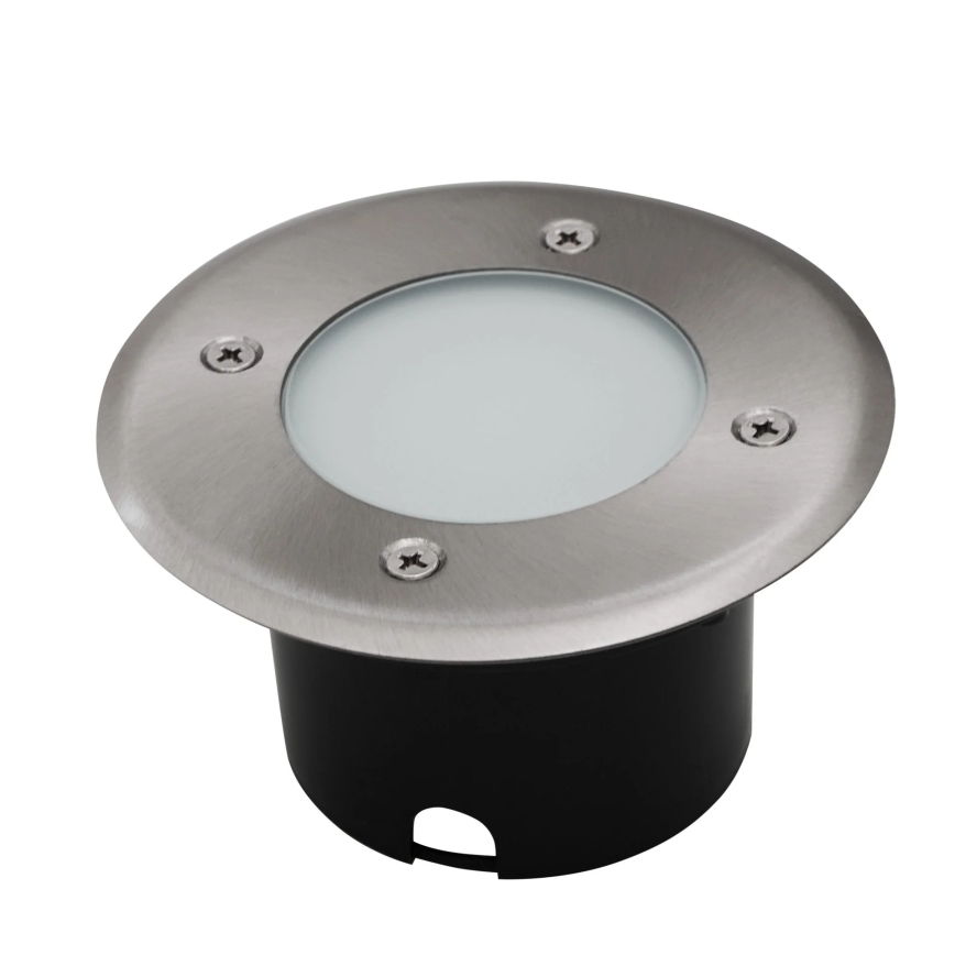 LED Лампа за алея MIVO LED/3W/230V Ø 12 см IP67 матов хром