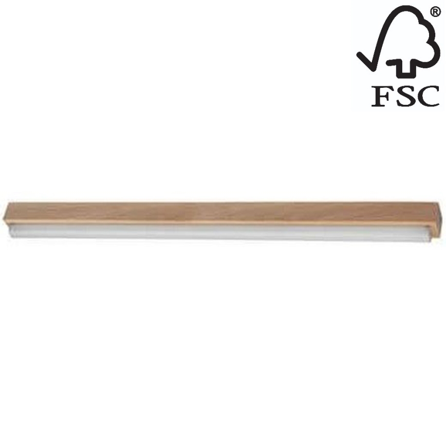 LED Лампа за огледало в баня AQUAVIVA LED/12W/230 79 cm IP44 дъб – FSC сертифицирано