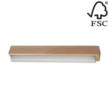 LED Лампа за огледало в баня AQUAVIVA LED/6W/230V 39 cm IP44 дъб – FSC сертифицирано