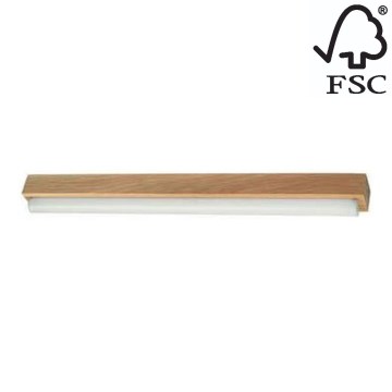 LED Лампа за огледало в баня AQUAVIVA LED/9W/230V 59 cm IP44 дъб – FSC сертифицирано