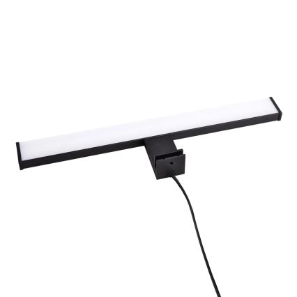 LED Лампа за огледало в баня ELBA LED/8W/230V 4000K 40 см IP44 черен
