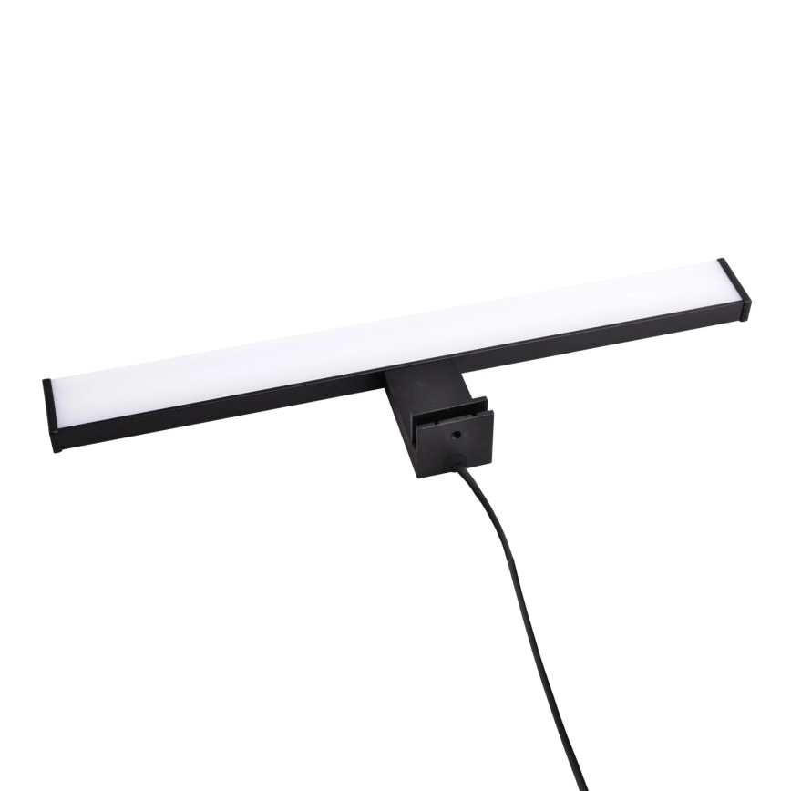 LED Лампа за огледало в баня ELBA LED/8W/230V 4000K 40 см IP44 черен
