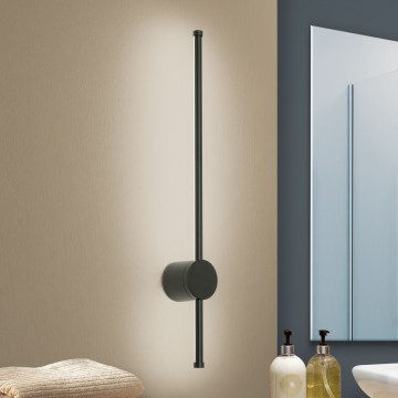 LED Лампа за огледало в баня FERDINAND LED/12W/230V IP54 черен